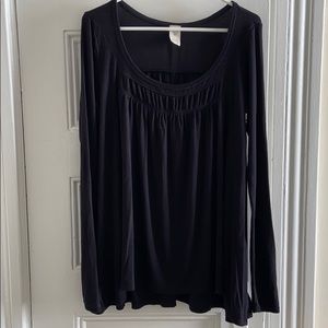 We the Free black long sleeve shirt